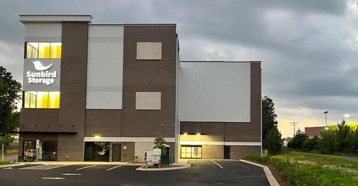 Sunbird Storage Management Opens Class A Flagship Property in Greensboro