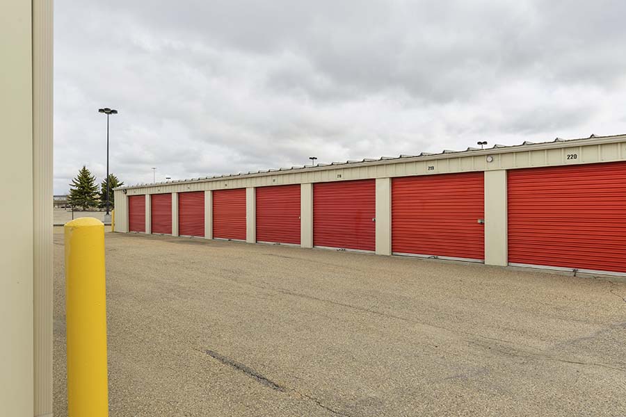 self storage units outside edmonton