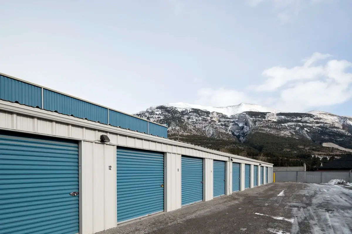 self storage exterior storage units canmore