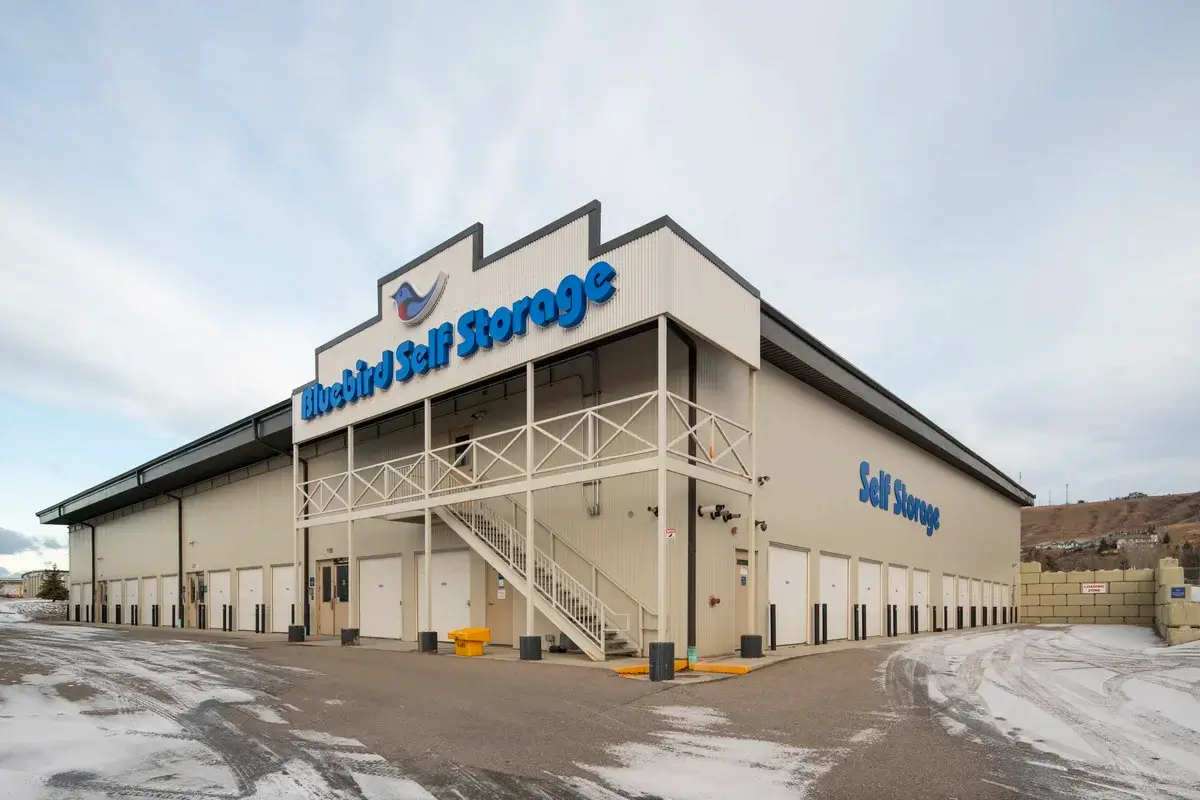 self storage exterior building cochrane