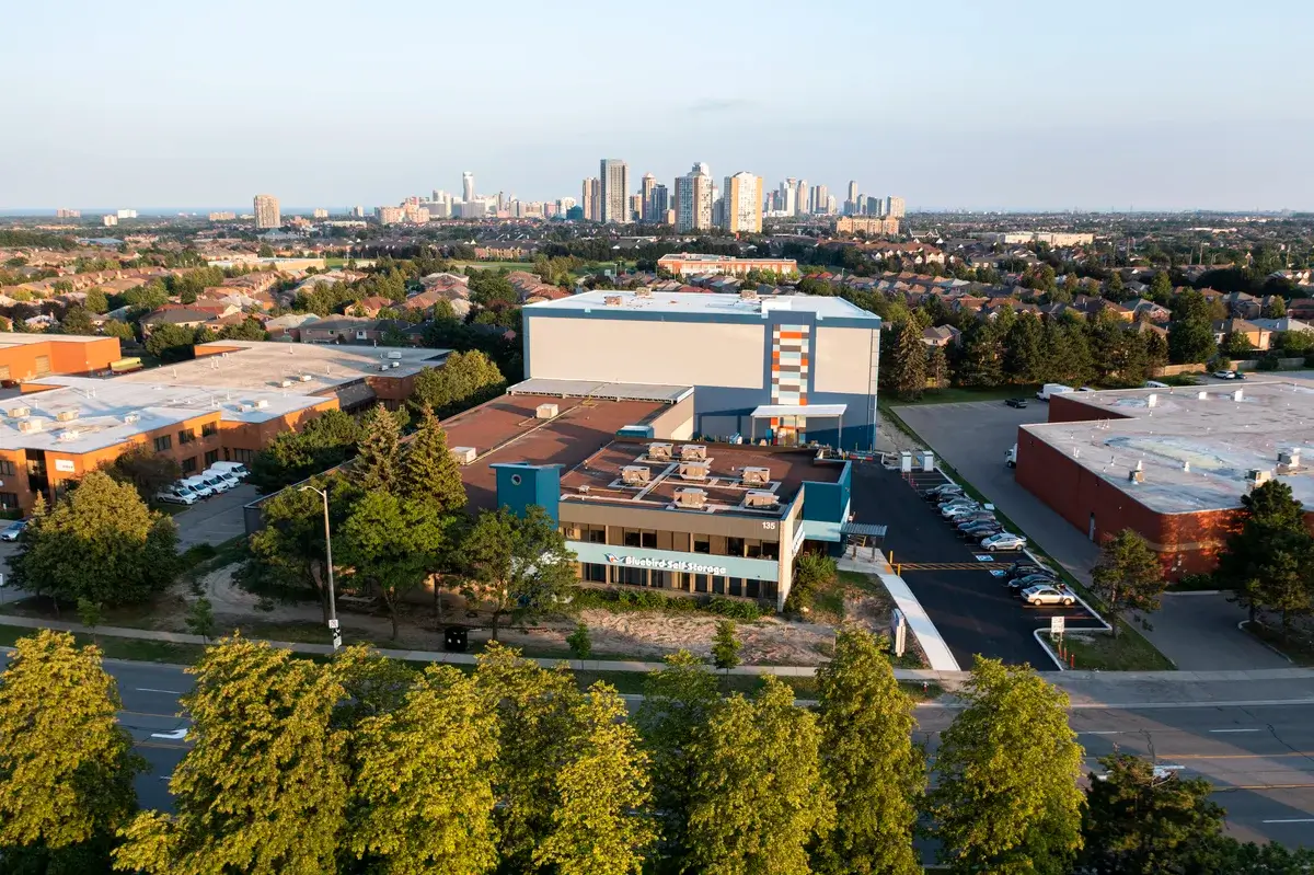 self storage birds eye view mississauga