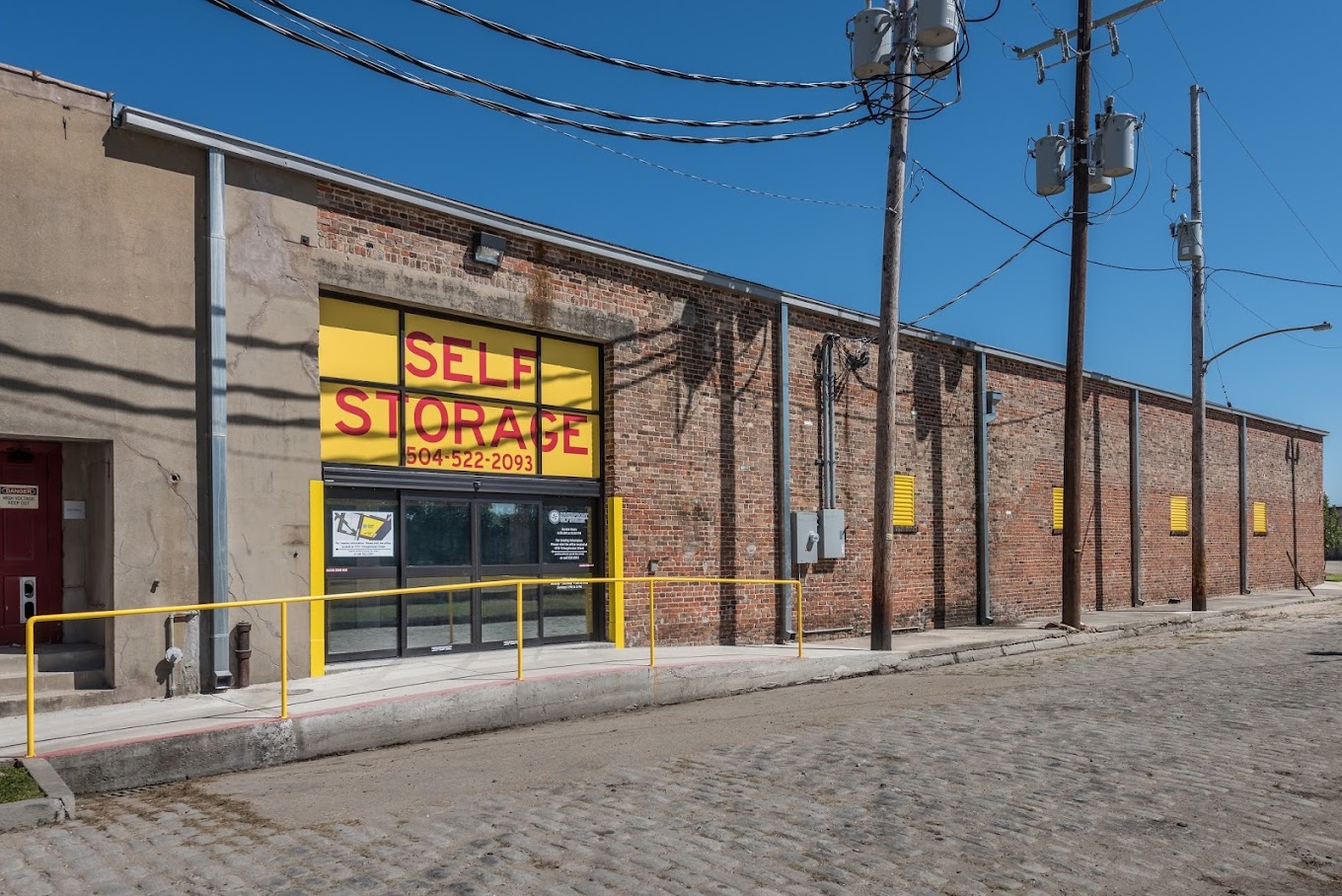 riverfront self storage building