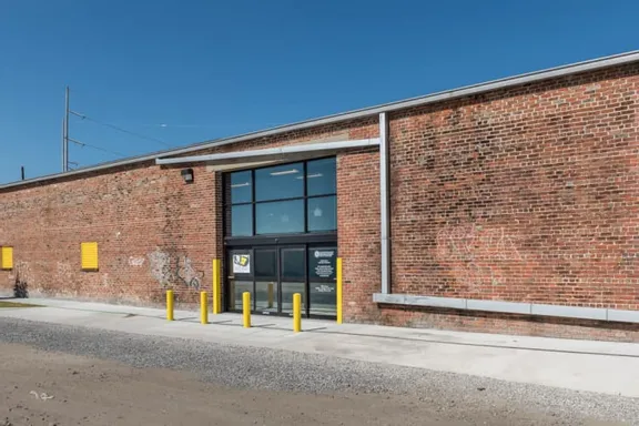 riverfront self storage entrance