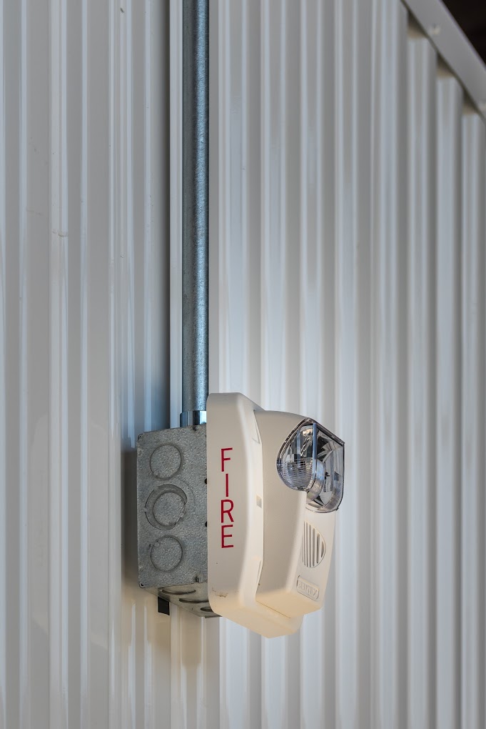 riverfront  self storage fire alarm