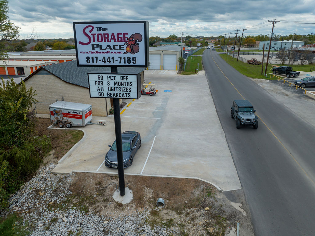 the storage place self storage units near aledo