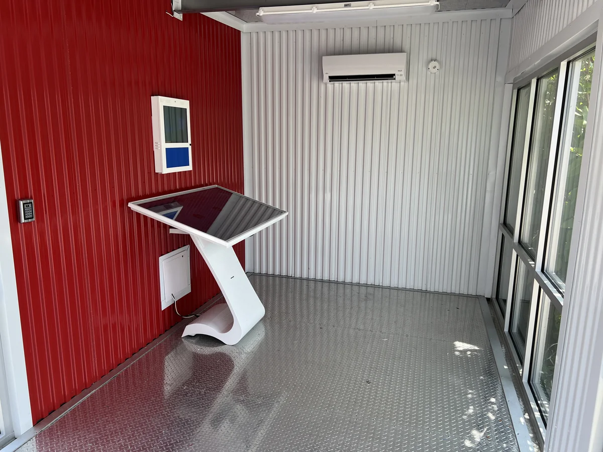 indoor kiosk self storage