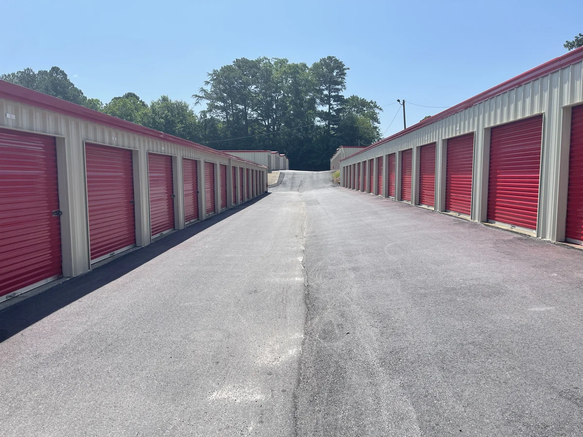 outdoor drive up self storage waco georgia