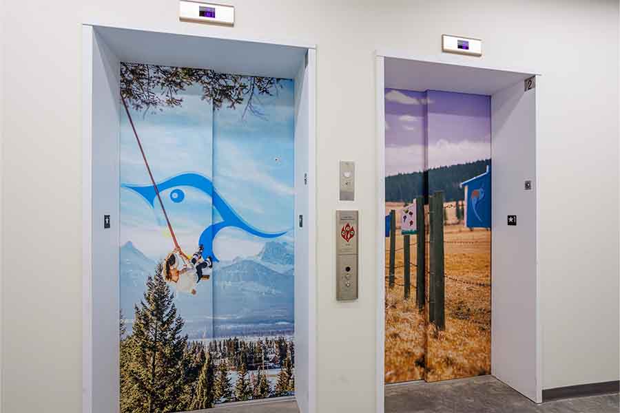 self storage calgary elevators