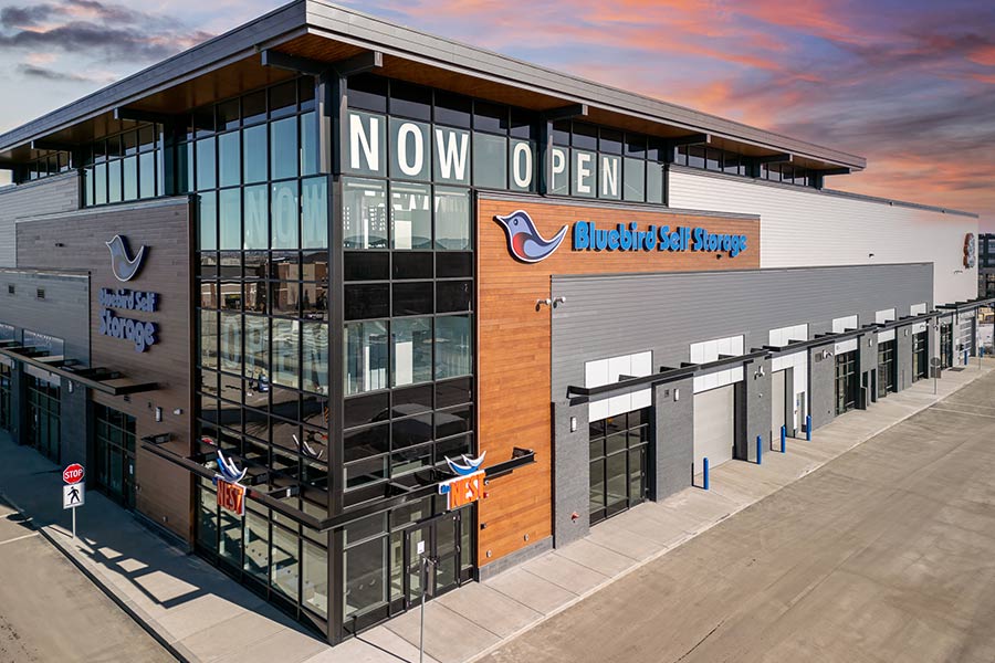 self storage calgary new building