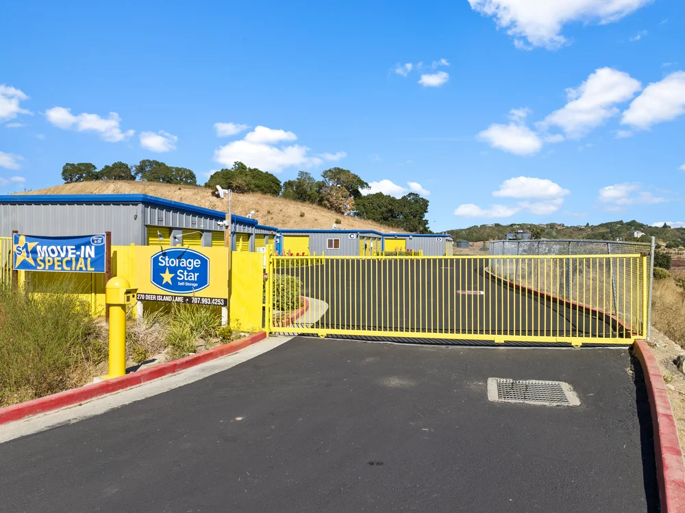 self storage units novato