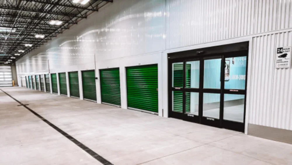 Indoor storage unit with ground floor access in Brighton facility