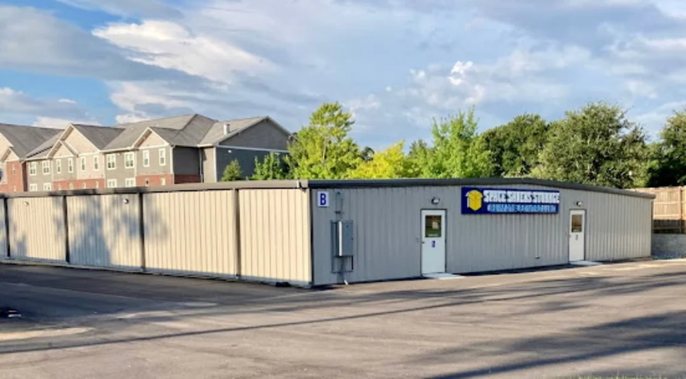 Exterior of Space Savers Storage on Old Pascagoula Road in Mobile