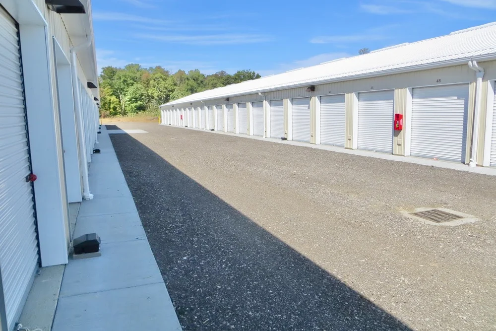 Drive-up storage units at 5076 Columbus Road in Granville OH