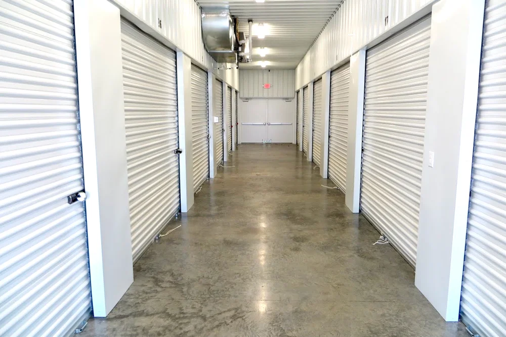 Climate-controlled storage space at 5076 Columbus Road in Granville