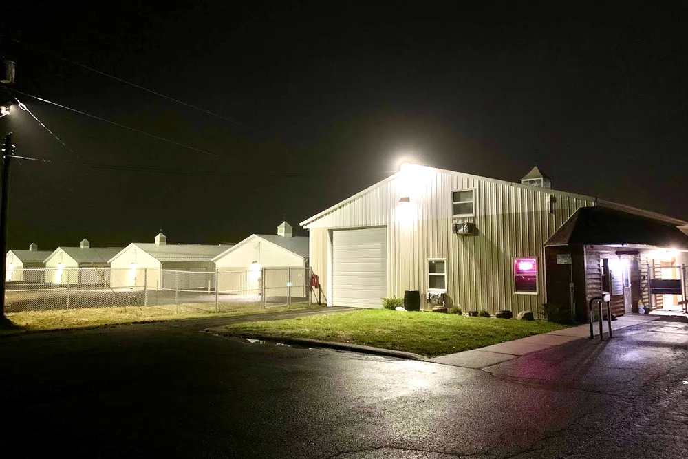 Drive-up storage units at 5076 Columbus Road in Granville OH