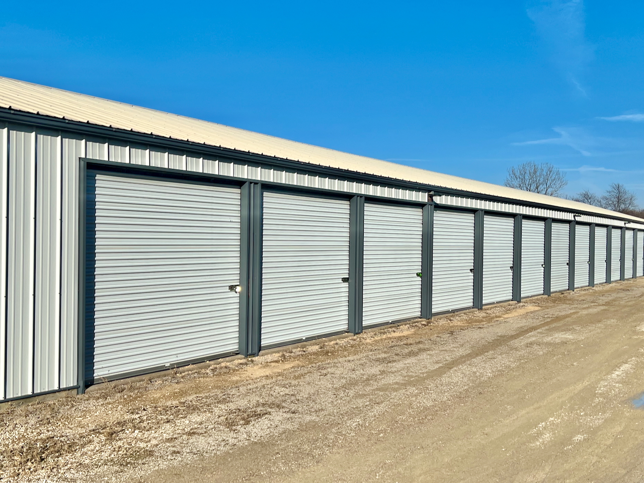 Ground floor storage with drive-up access at 505 North Henning Road facility