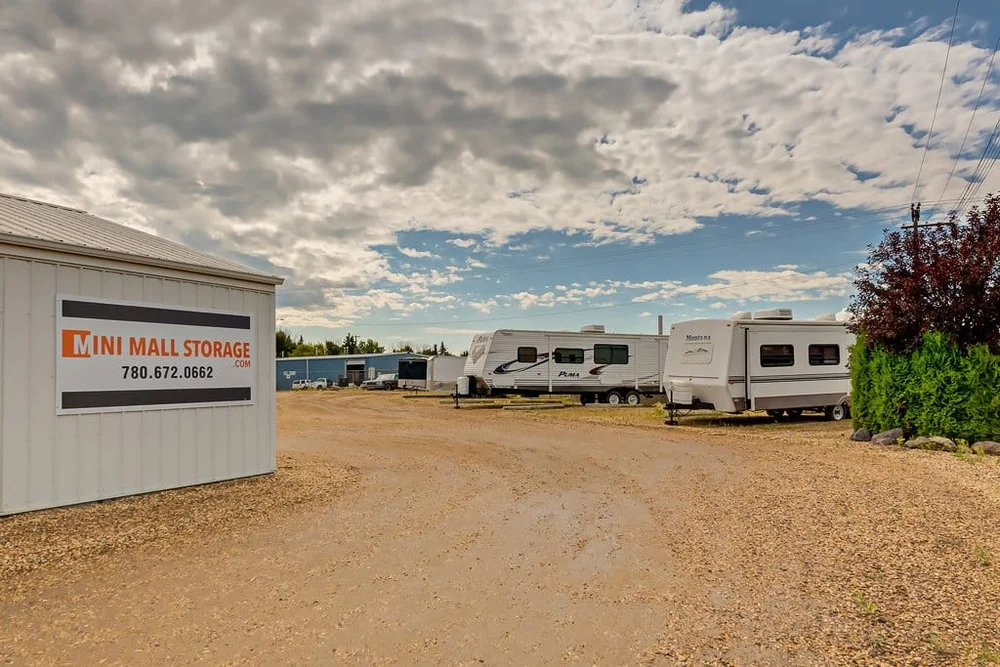 storage units parking lot
