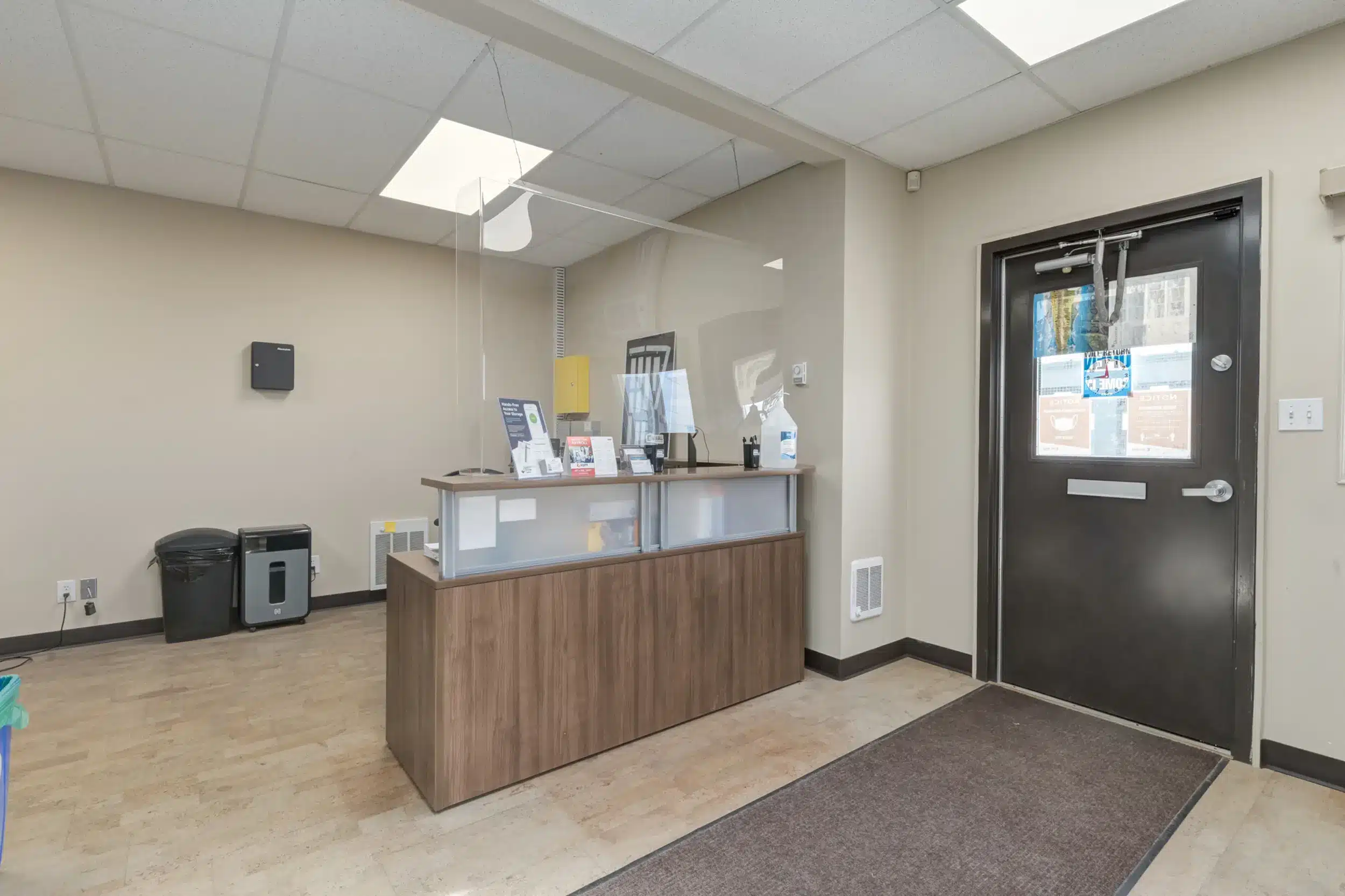 storage units office