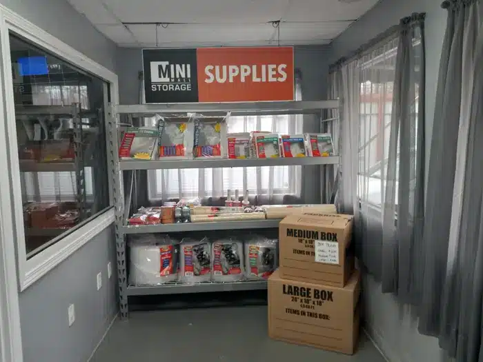 storage units supplies