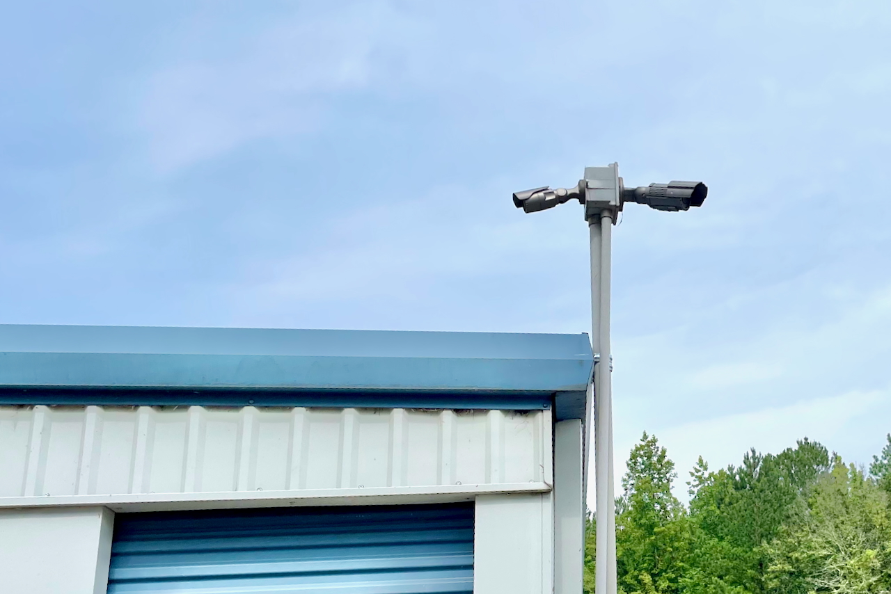 Surveillance camera at Storage Depot, 38188 AL-25, Harpersville, AL for security