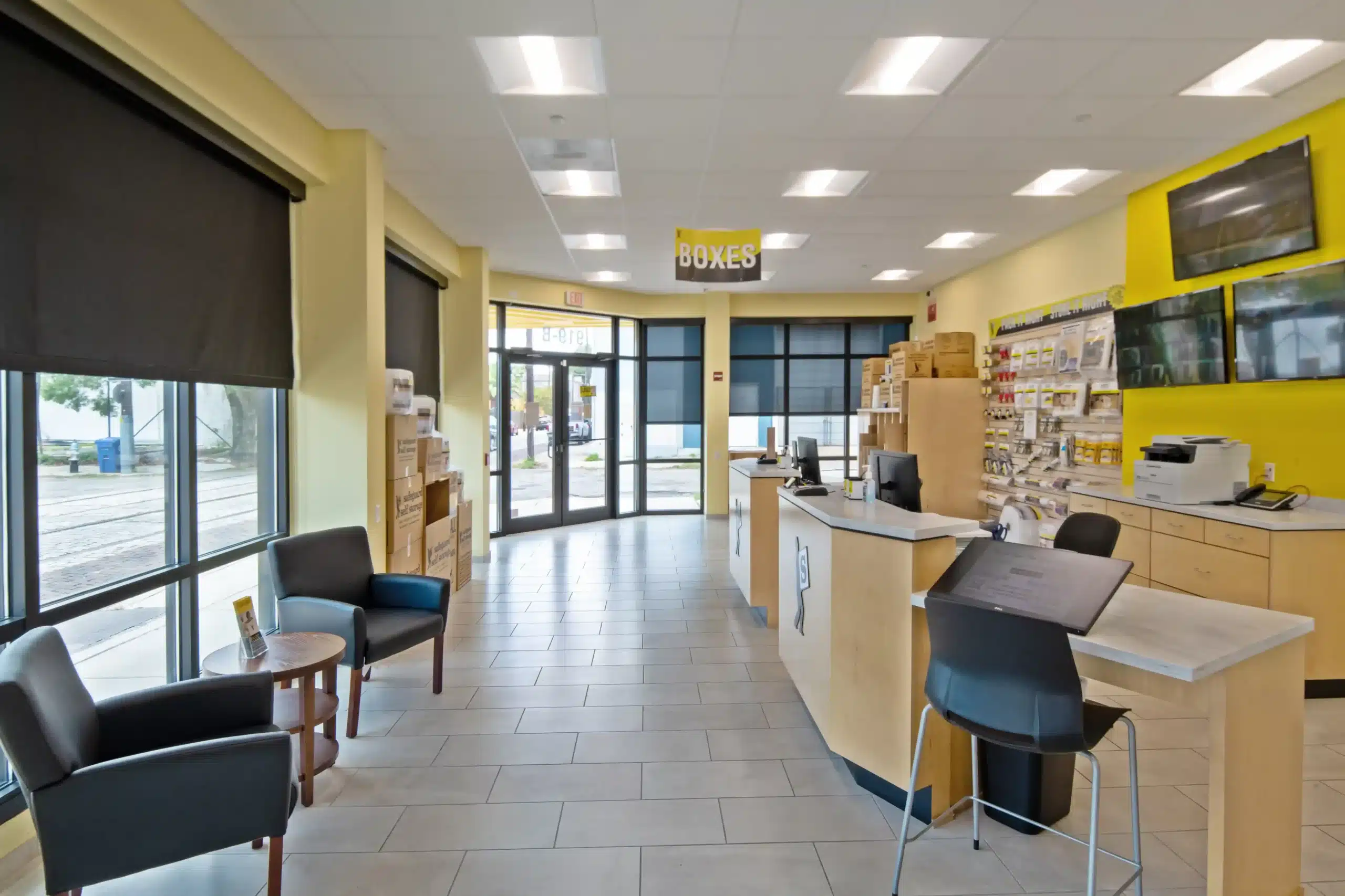 storage units office