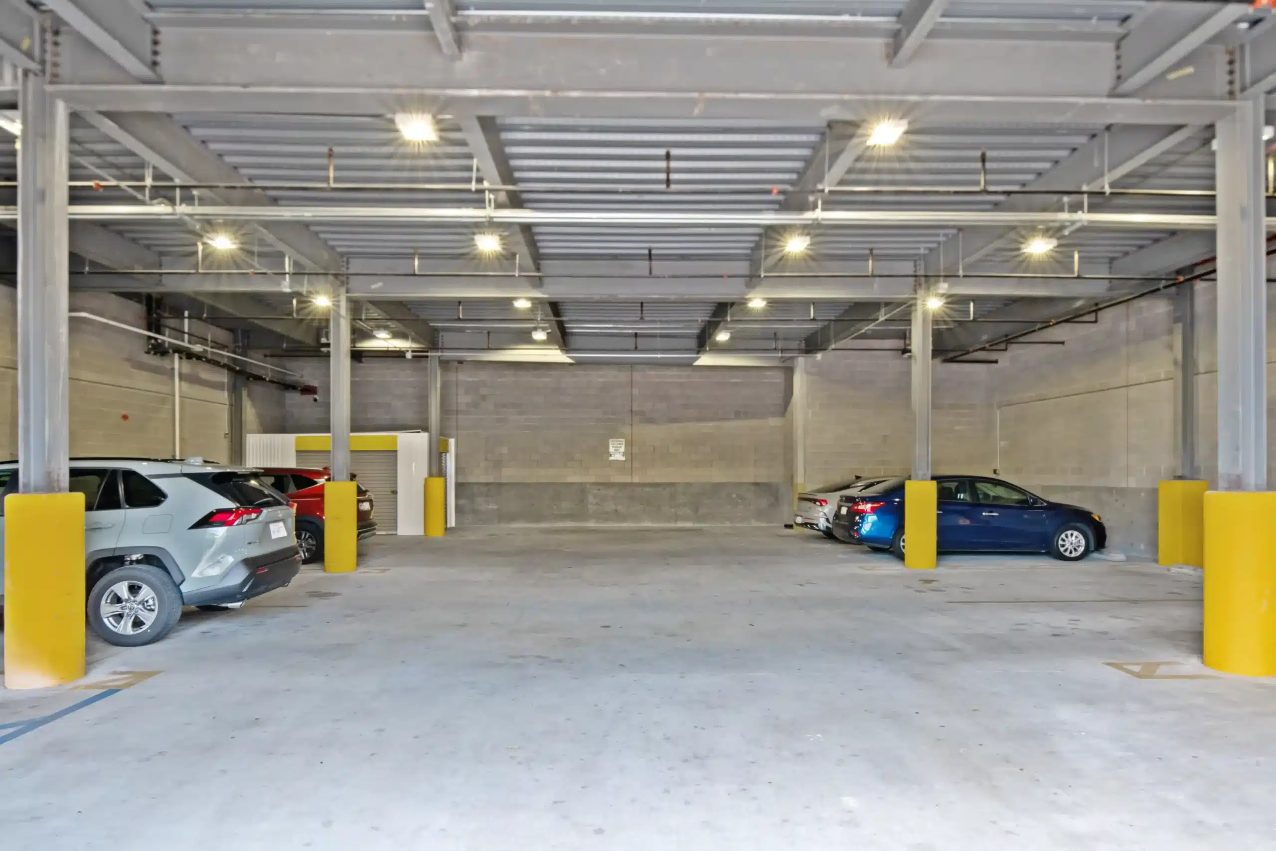 storage units parking lot