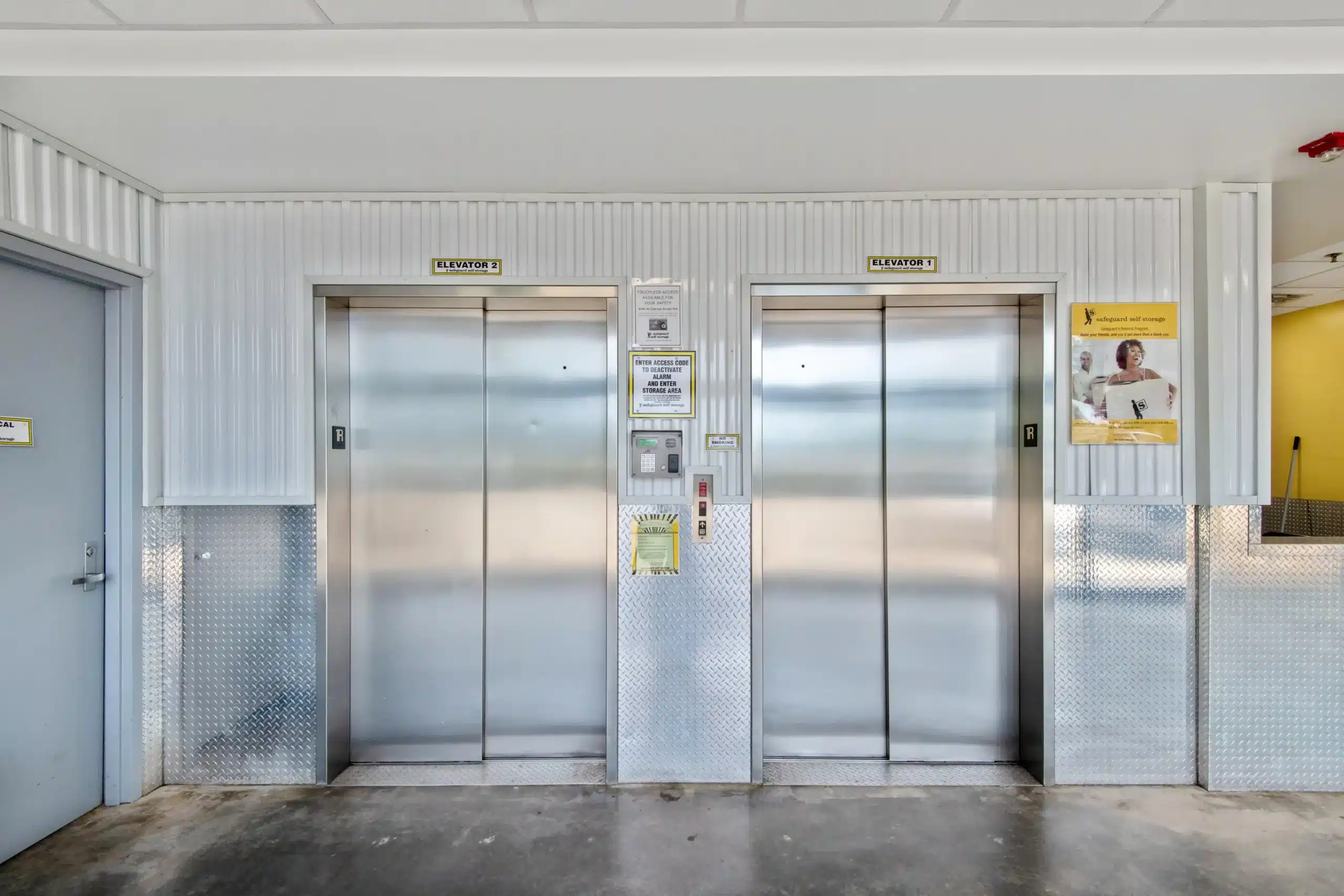 convenient elevator storage units