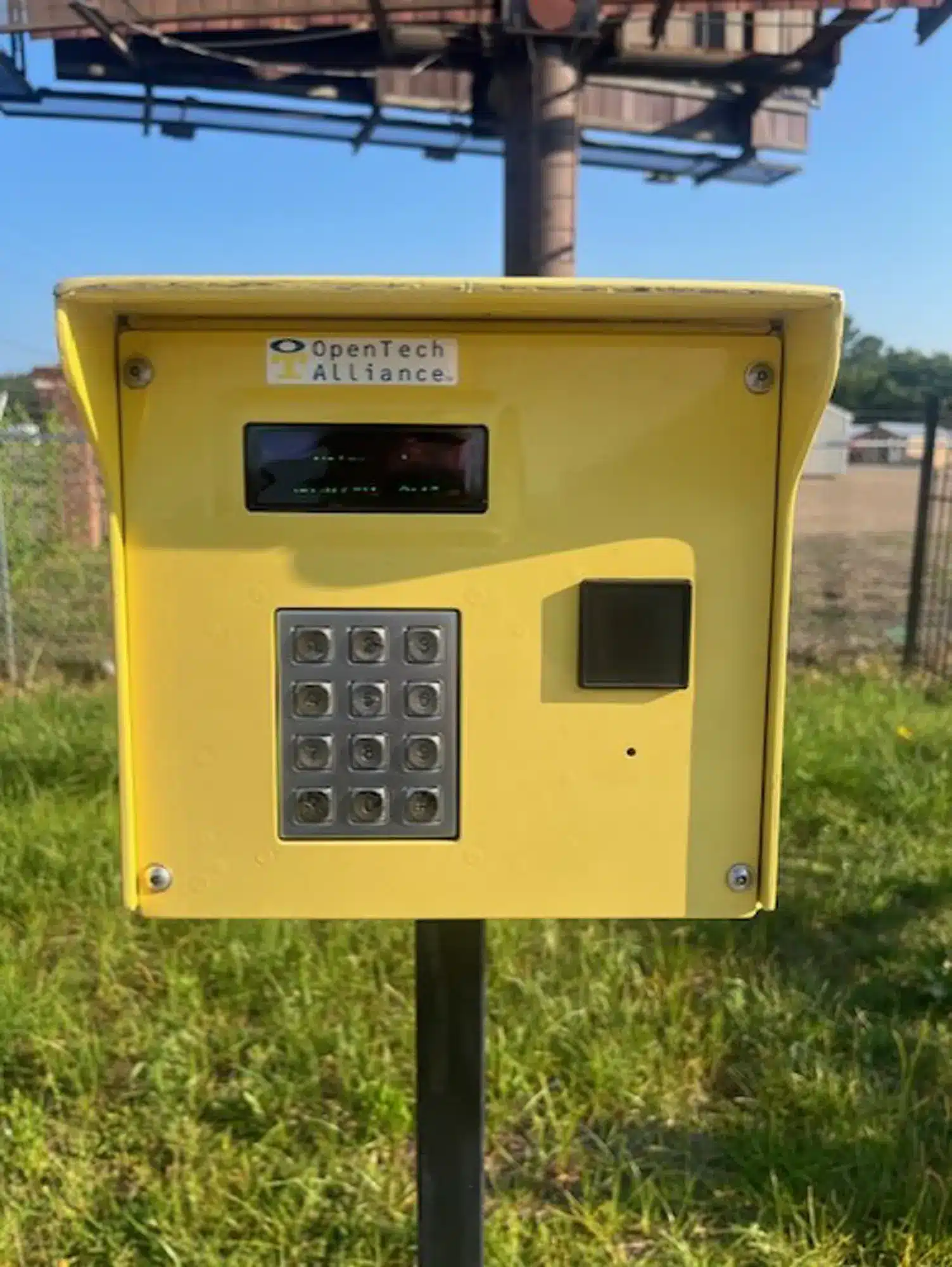 access control keypad storage units