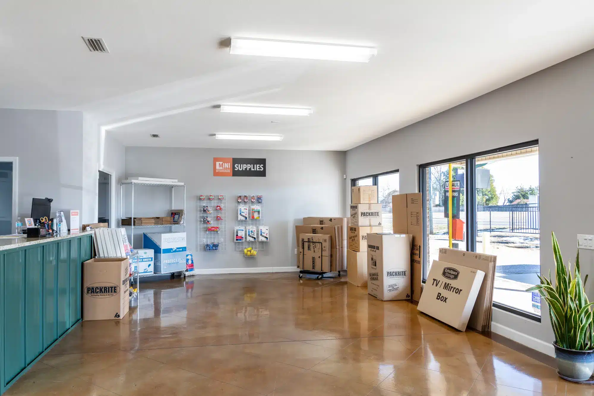 storage units office