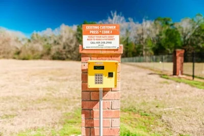 access control keypad storage units