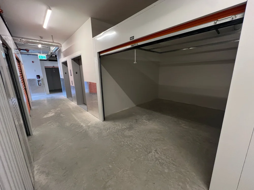 large self storage unit