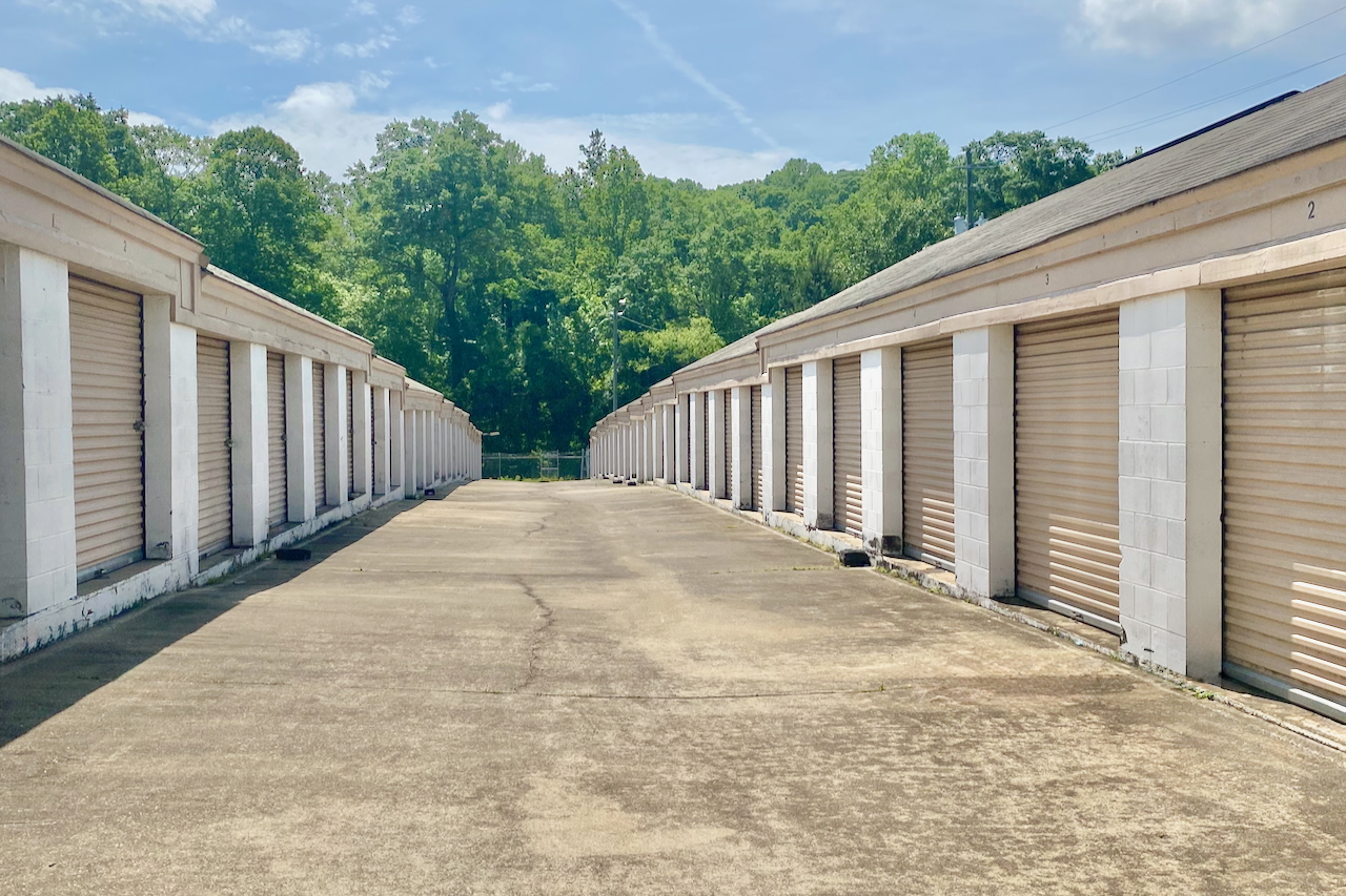 Drive-up storage with lock included at Storage Depot, Phenix City, Alabama