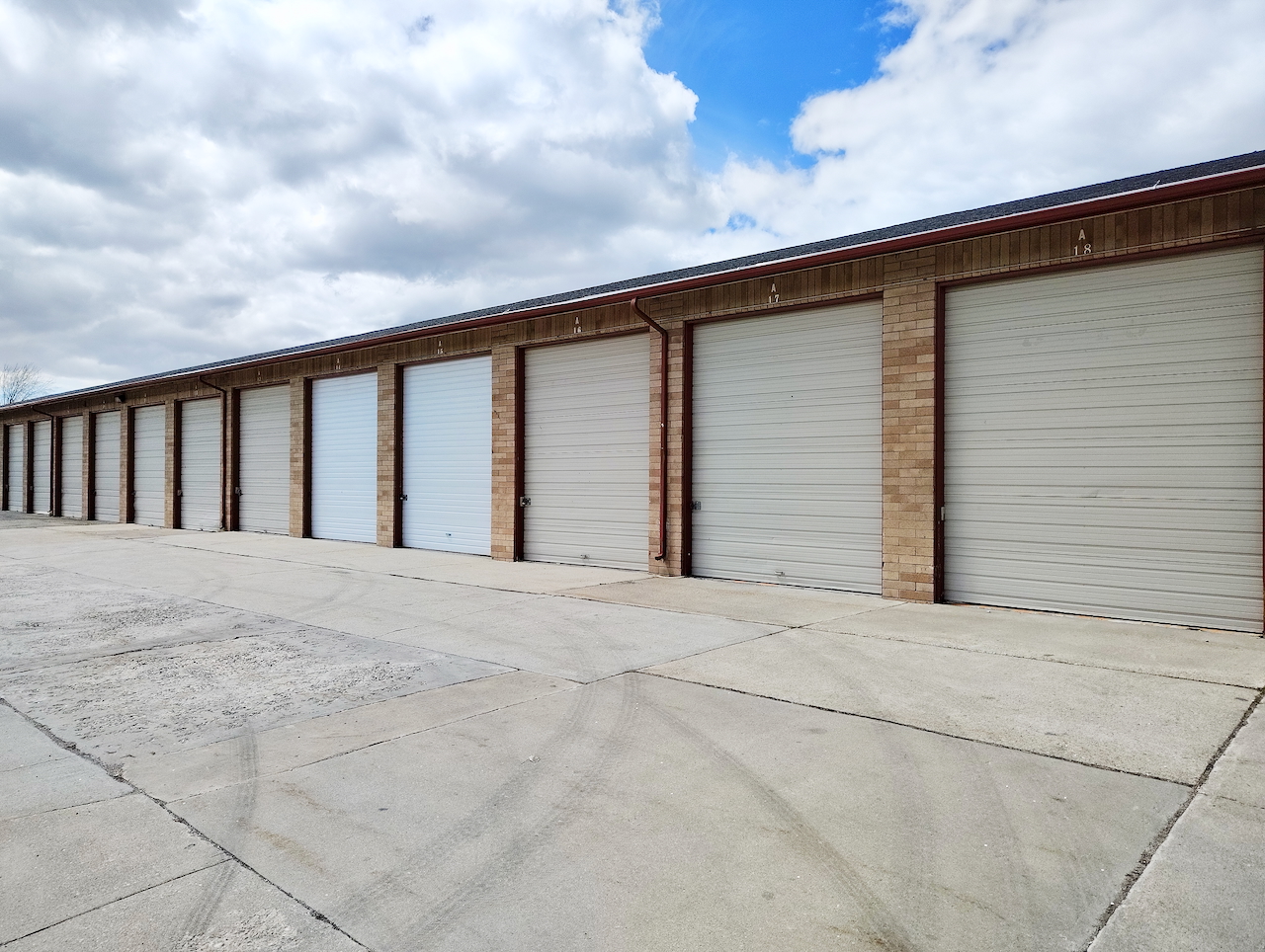 Drive-up storage at Storage Depot, 3207 N 750 E with month-to-month leases