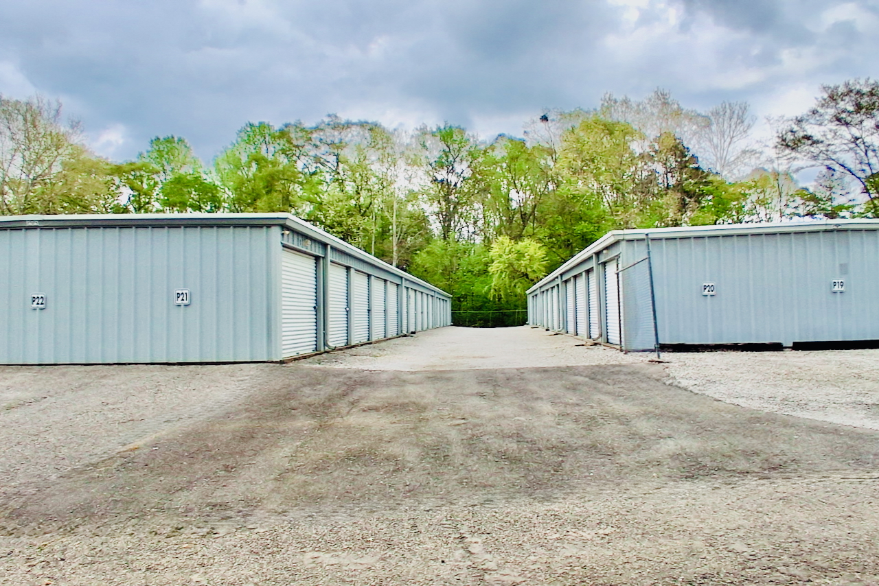 Ground-floor drive-up storage units at Storage Depot in Birmingham, AL, designed for hassle-free loading and unloading.