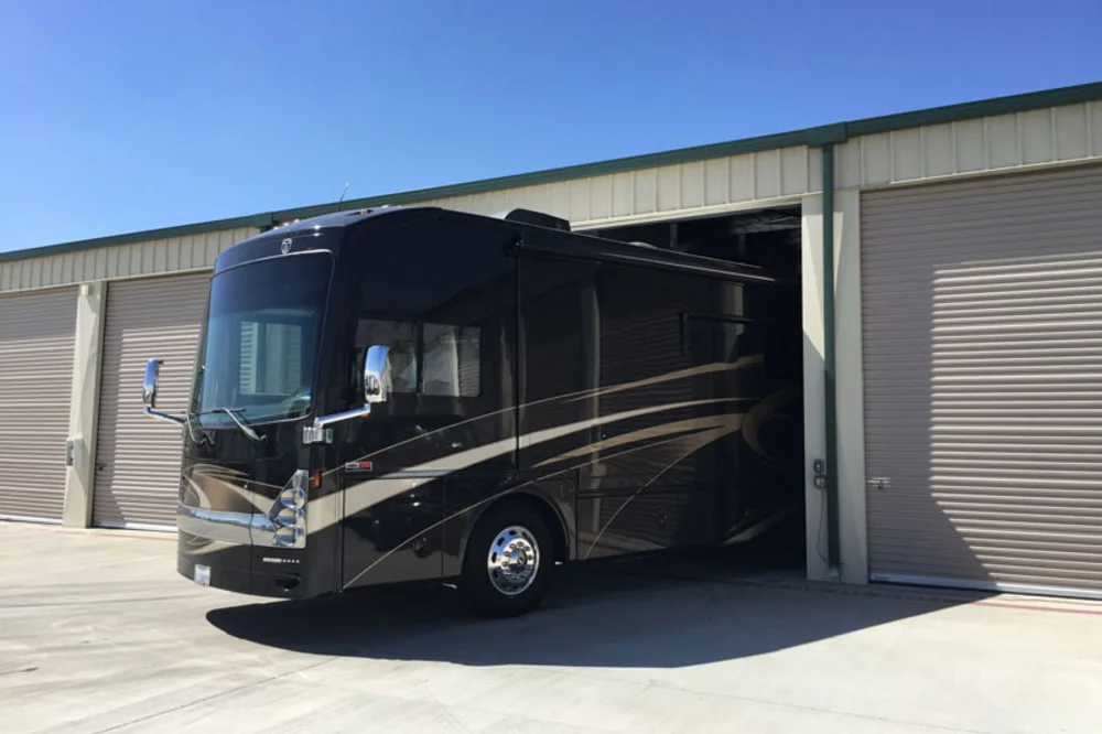 enclosed RV parking