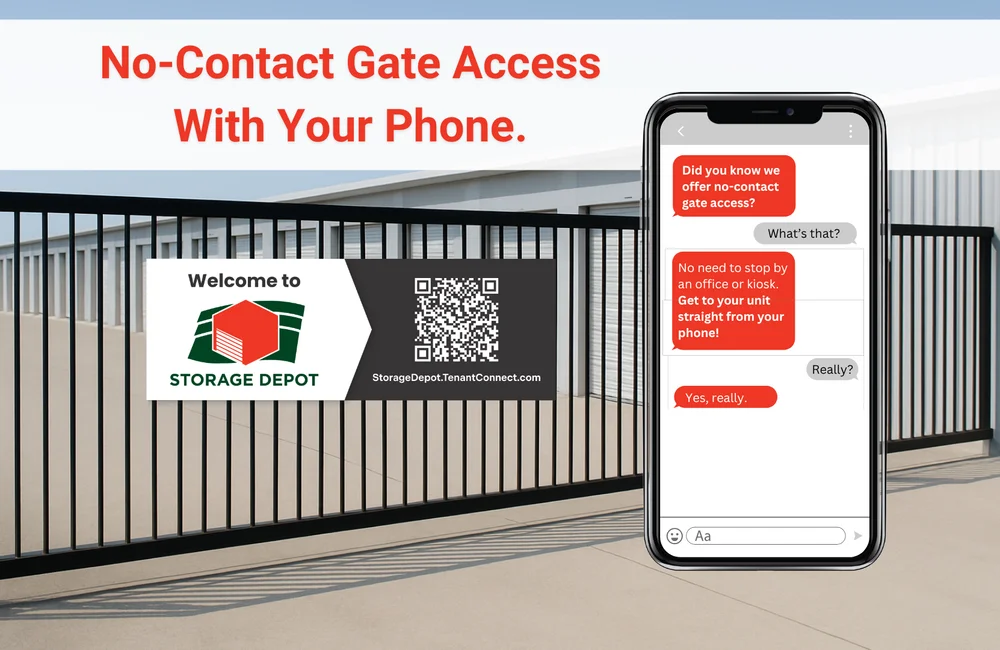 Storage Depot self storage mobile access