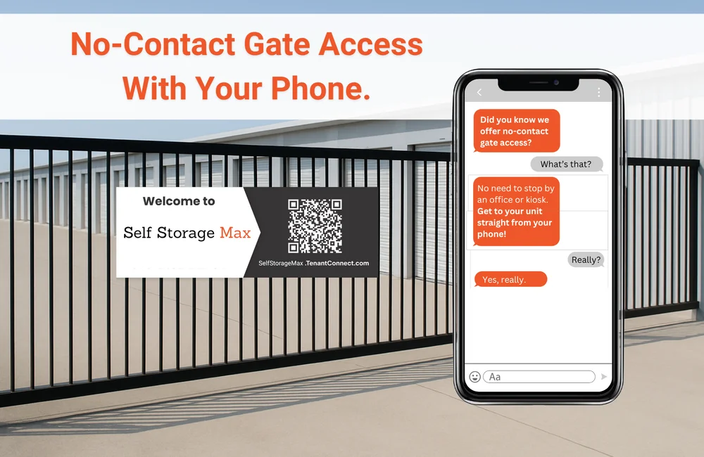 self storage max mobile gate access