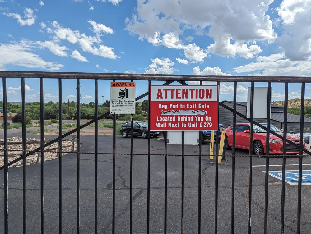 secure storage units