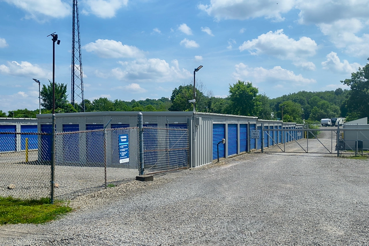 self storage secure gate access in Butler County PA