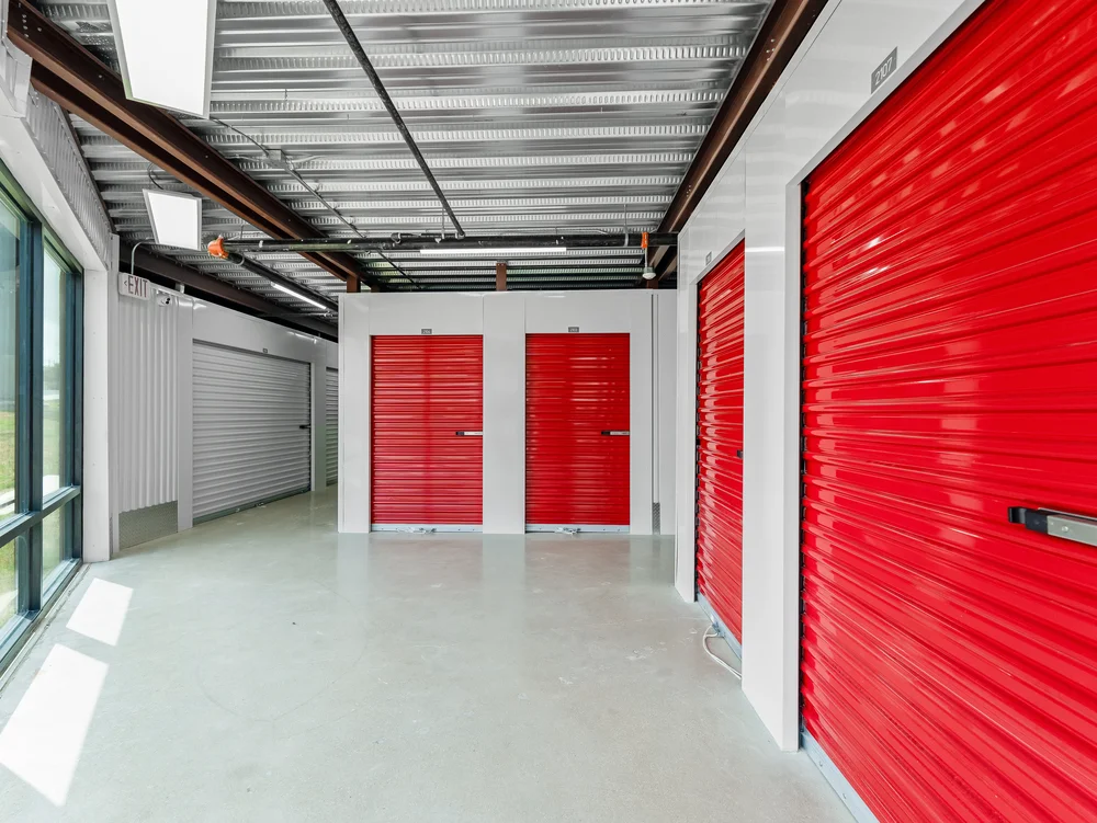 modern clean bright storage