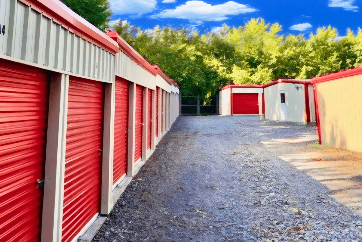 Greenbrier AR drive-up units at Premier Storage on US 65 North
