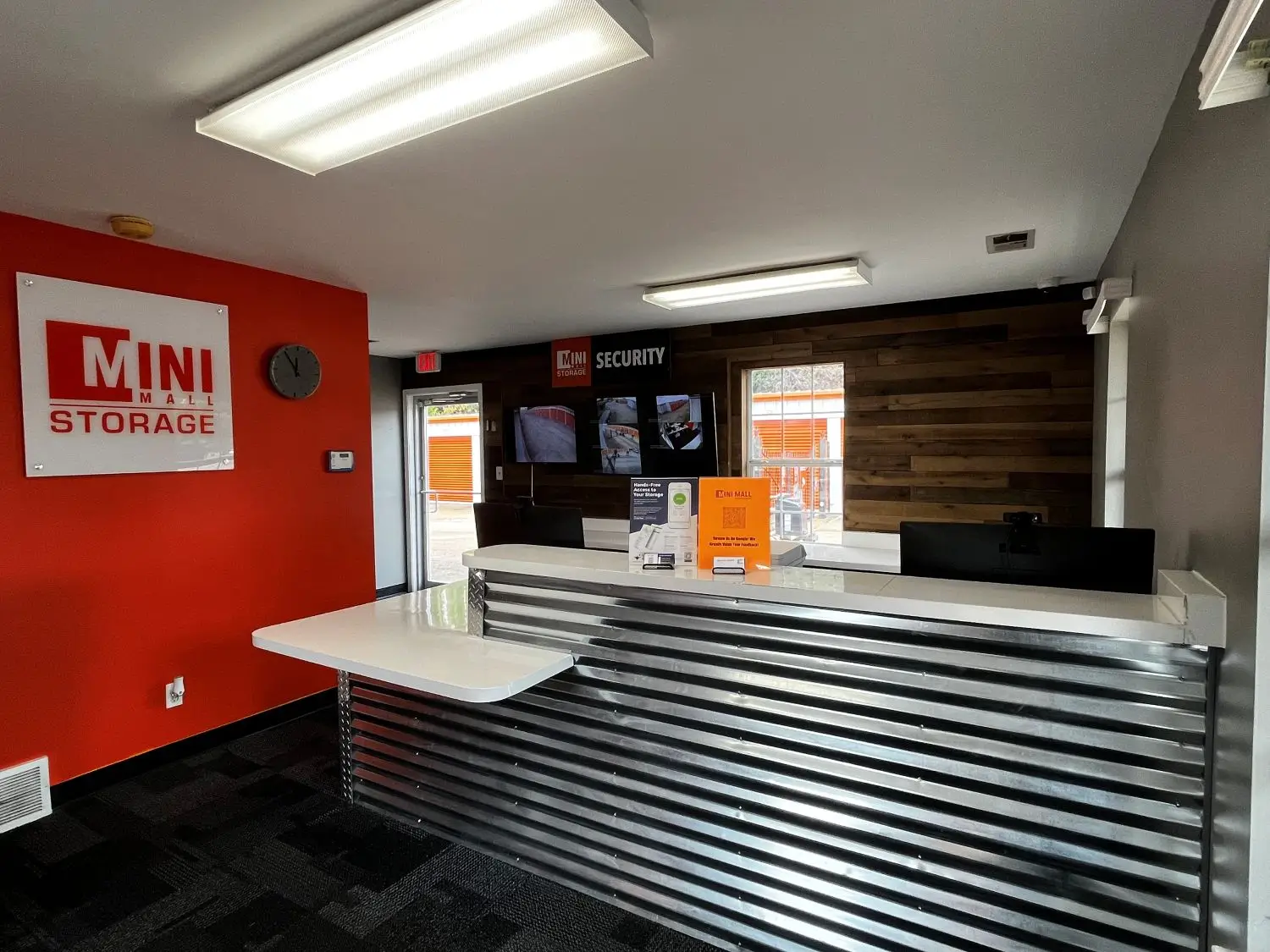 bureau d’unités d’entreposage