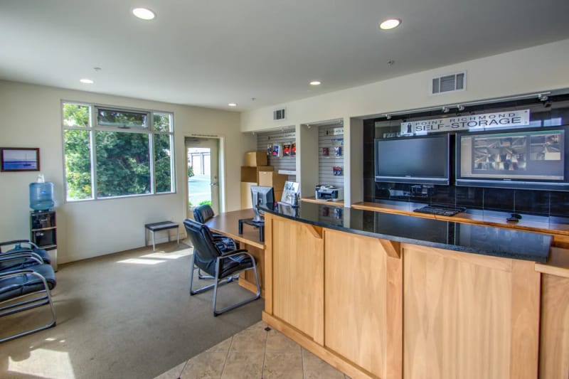 Interior image of Point Richmond Self Storage